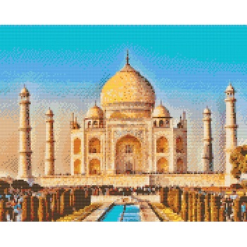 Vymalujsisam Maľovanie podľa čísiel Taj Mahal