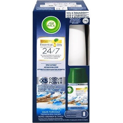 Air Wick Комплект ароматизатор - Тюркоазен оазис, 250мл