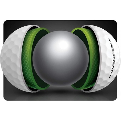 TaylorMade Golfové Míče Tour Response žluté 12 ks