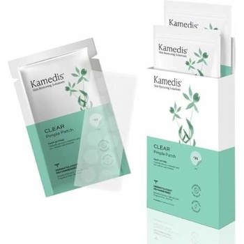 Kamedis CLEAR Pimple Patch náplasť na vyrážky, piremer 12 mm 24 ks