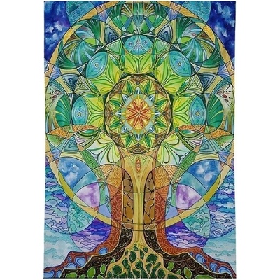 Nástenná dekorácia 95 x 73 cm - Kozmický strom života