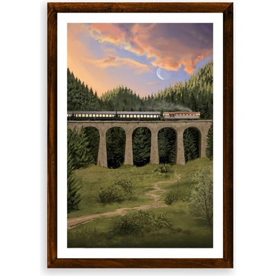 Poster Chmárošský viadukt - Poster A3 bez rámu (27,9€)