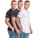 Meatfly Basic 3 Pack black charcoal heather white