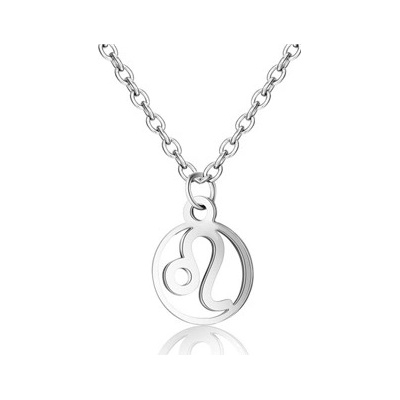 Šperky4U Ocelový řetízek s přívěškem znamení lev OPD0140-05