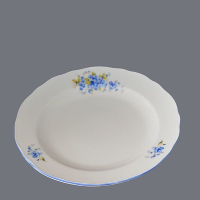 český porcelán talíř dezertní fialky 19 cm – Zboží Dáma