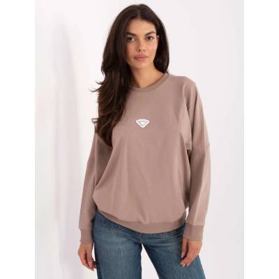 Rue Paris Sweatshirt-RV-BL-A877.19P-dark beige