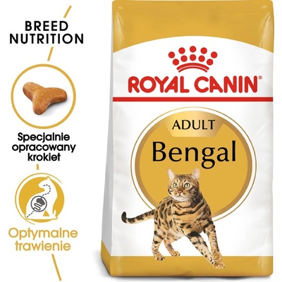 Royal Canin Bengal Adult 2 кг суха храна за възрастни котки от породата Бенгал