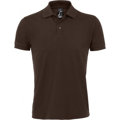 Soľs Prime pánske polo triko chocolate