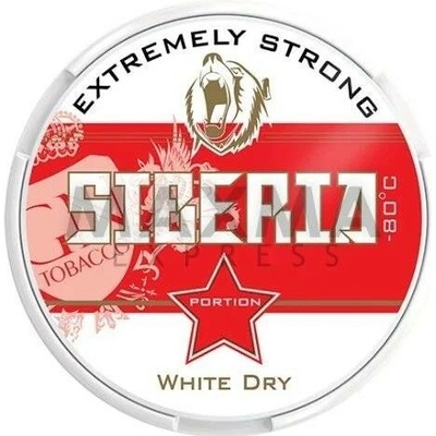 Siberia white dry extremely strong 13 g