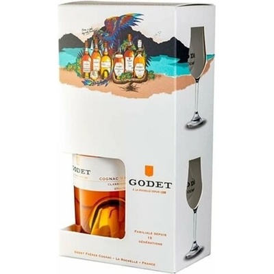 GODET V.S. 40% 0,7 L (2 poháre)