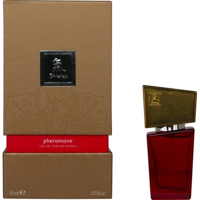 HOT Shiatsu red feromónový parfém pre ženy 15 ml