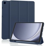Techsuit Калъф за Samsung Galaxy Tab A9 - Flex Trifold - Тъмно син