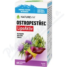 NatureVia Ostropestřec LipoAktiv 60 kapslí