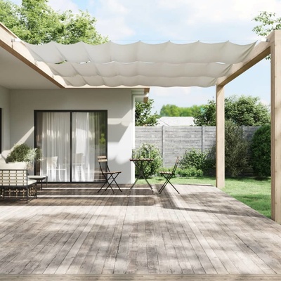vidaXL Vertikální markýza bílá 140 x 800 cm oxfordská látka