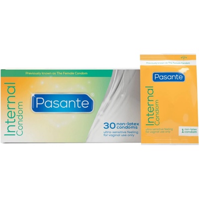 Pasante Презервативи pasante - internal female condoms box 30 units