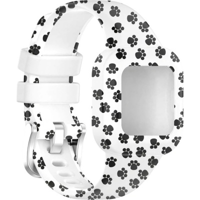 VSECHNONAMOBIL ART Silikonový řemínek pro Garmin Vivofit Junior3 PAWS 80848