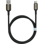 Proove DENSE METAL кабел USB-A/USB-C, 2.4A, 480Mbps, 1m, найлон/цинкова сплав (CCDM20001201)