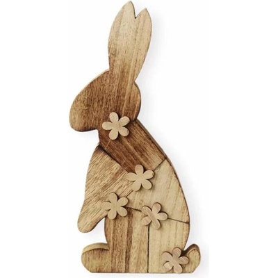 Lepaso Zajíc dřevo 29cm natural