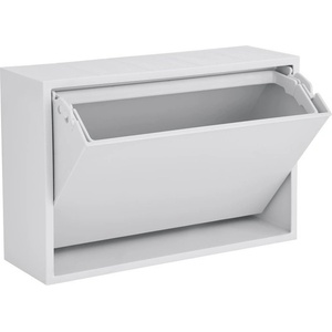 ReCollector Бяло стенно кошче за боклук от рециклирана  ластмаса Mini Box - ReCollector (100106-WhiteS)
