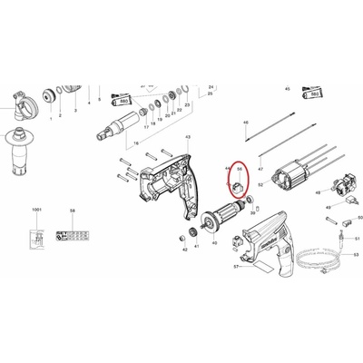 METABO 316067130 uhlíky KHE 2444 316067130