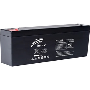 Ritar Оловна батерия RITAR (RT1223), 12V, 2.3Ah, AGM, 177/ 35/ 62 mm (RITAR-RT1223) - Allstore