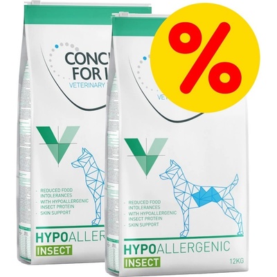 Concept for Life Veterinary Diet Hypoallergenic Insect 2 x 12 kg