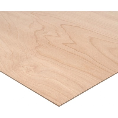 Překližka, buk, 1200 × 600 × 4 mm, B/BB 03101/0040