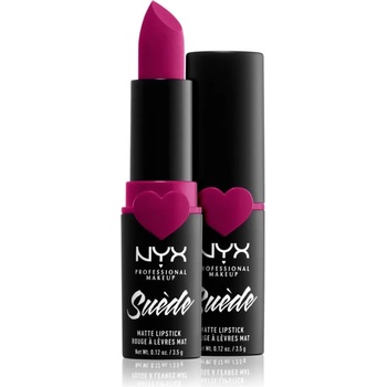 Image 1 of NYX Cosmetics Suede Matte Lipstick матиращо червило цвят 12 Clinger 3.5 гр