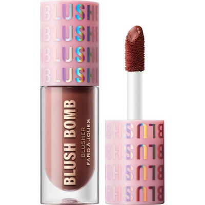 Makeup Revolution Y2k Blush Bomb tekutá lícenka That's Fly Nude 4,5 ml