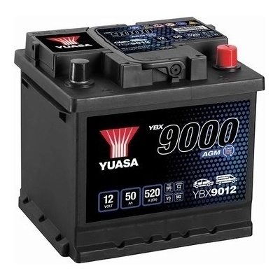 Yuasa YBX9000 AGM 12V 50Ah 520A YBX9012