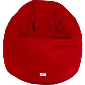 Image 1 of PUFRELAX Пуф, за деца, 210л. , Relaxo - Rosu, Еко кожа, Пълнеж от Полистиролни перли (PUF-G-R-CR-RSU)