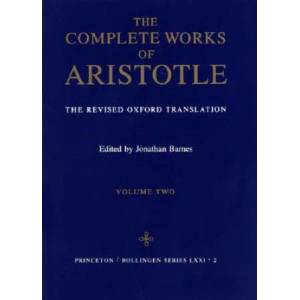 Complete Works of Aristotle, Volume 2 (1984)