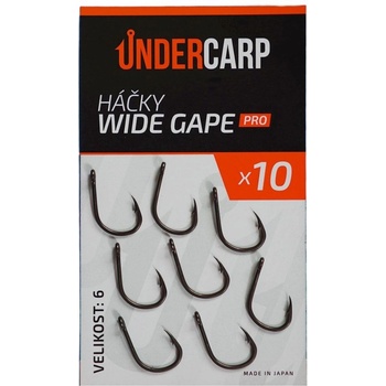 UnderCarp Wide Gape PRO vel.6 10 ks