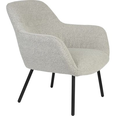 White Label Living Dude polyester bouclé béžové