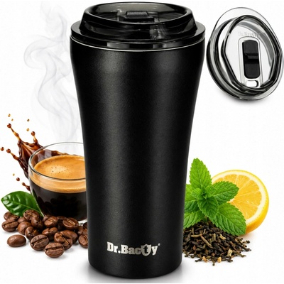 Dr.Bacty termohrnek Apollo 2.0 360 ml černý matný