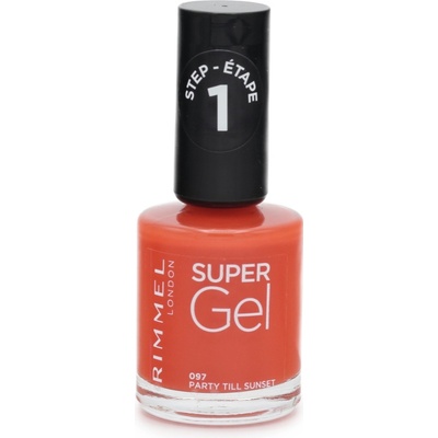 Rimmel London Super Gel lak na nehty 97 Party Till Sunset 12 ml
