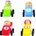 Bigjigs Toys Дървена играчка - Инерционна количка, Вид 1, асортимент (bj992)