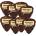 Fender Wrangler® Picks, 351 Tortoiseshell Med