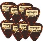 Fender Wrangler® Picks, 351 Tortoiseshell Med