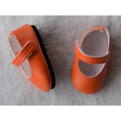 Paola Reina Topánky pre bábiky 32 cm - Nízke oranžové sandálky
