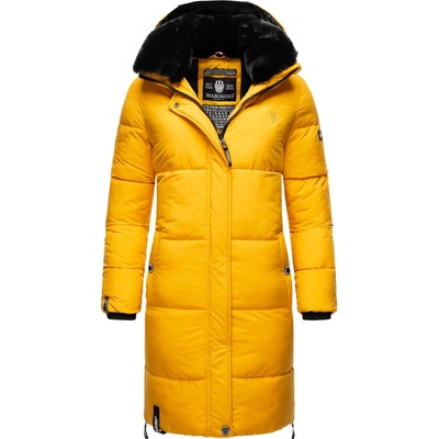MARIKOO Зимно палто жълто, размер xs
