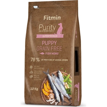 Fitmin Purity GF Puppy Fish 12 kg