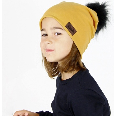 Drexiss dětská čepice s bambulí chlupáč OKR