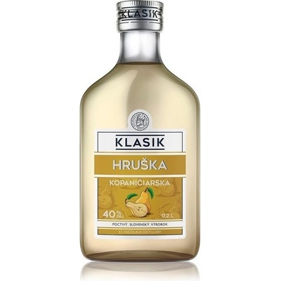 St. Nicolaus Kopaničiarska Hruška 40% 0,2 l (čistá fľaša)