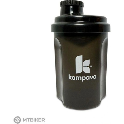 Kompava šejkr, 300 ml, černá