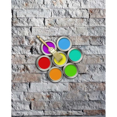 Stamp Set 3 farieb Travertín 3kg hnedá 140, biela 1000, čierna 010