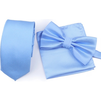 Decofashion Světle modrý set s kravatou