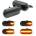 Диодни мигачи за калник за BMW E65, E66, 7 series (2002-2008) - опушени с бягащ мигач (SA037D)