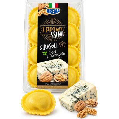 Brema i primissimi girasoli čerstvé plněné těstoviny sýry a ořechy 250 g