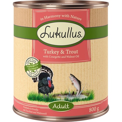 Lukullus krůta a pstruh 6 x 800 g